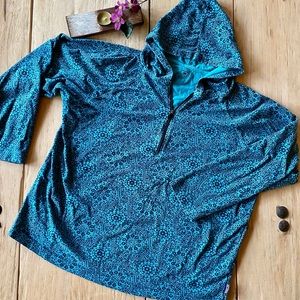 Patagonia Half zip light cotton hoodie